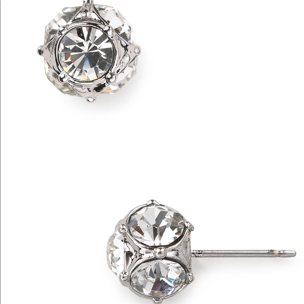 ISO KATE SPADE SILVER LADY MARMALADE STUD EARRINGS